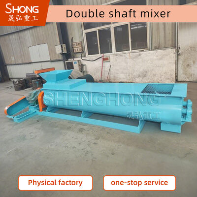 1-100t/h Capacity Agitation Mixer with PLC Control System for Industrial Mixing Applications