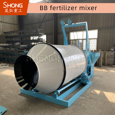 Industrial Stainless Steel BB Fertilizer Mixer with 2-Stage Shock-Proof Process and 10-60kg Mixing Range