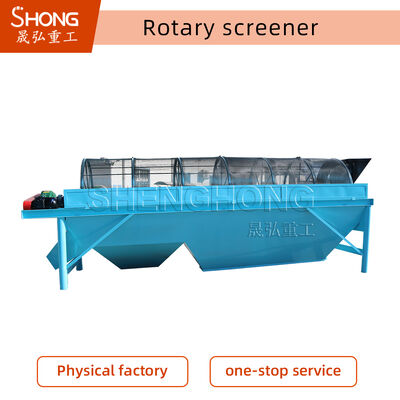 High-Efficiency Vibratory Screening Equipment with 25-30% Raw Material Humidity and Manufacturer Installation for Less Than 3% Output Water
