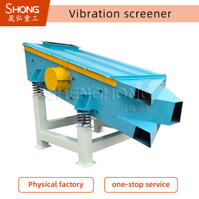 High-Capacity Vibratory Screening Equipment with 1-10 Tons/Hour Output and 12 Months Guarantee for Efficient Material Classification