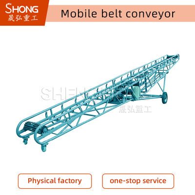 Motorized Belt Conveyor Equipment for Mining and Manufacturing