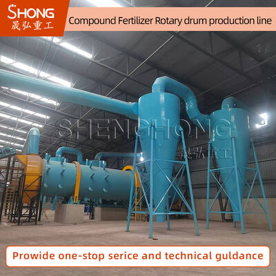 380V Compound Fertilizer Granulator Line for NPK Production 3-8mm