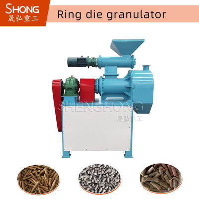Visit Welcome Round Organic Fertilizer Granulator For 4-6t/h Capacity Production