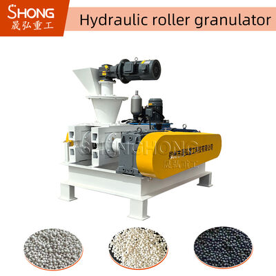Hydraulic Roller Granulator Double Roller Compound Fertilizer Granulator With 2-3 Tons Per Hour