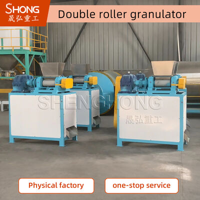 High Moisture Content Roller Press Granulator with Strong Granules Strength