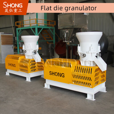 Additional Capability Organic Fertilizer Granulator 20-40% Moisture Content Spherical Granule Shape