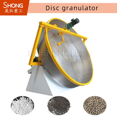 Multi Model Organic Fertilizer Powder Granulator 380V Disc Pan Type