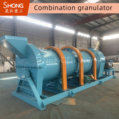 Stirring Tooth Fertilizer Granulator Machine 2 Tons 380V