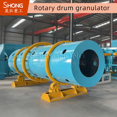 Rotary Drum Granulator for Organic Compound Fertilizer Production
