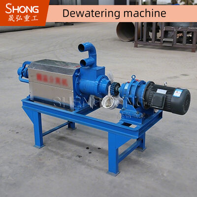 Farm Animal Chicken Cow Manure Dewatering Machine 3t/H