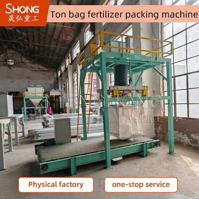 15 TPH Automatic Fertilizer Packaging Machine with Stainless Steel Contact Parts for Granules and Powder