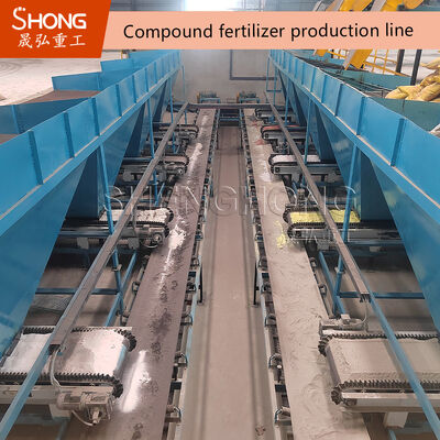 NPK Compound Fertilizer Production Line 3-8mm Granules 380V