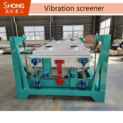 Stainless Steel Vibratory Screening Equipment for 2-8mm Pellets with 1-10 Tons Per Hour Capacity