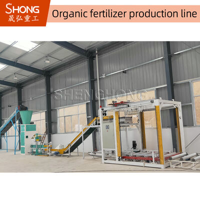Reasonable Organic Fertilizer Making Equipment With Fermentation And Granulation Processing