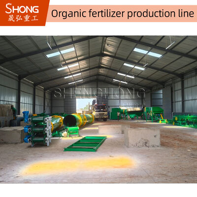 Chicken Pig Manure Fertilizer Granulation Plant Horizontal Mixing