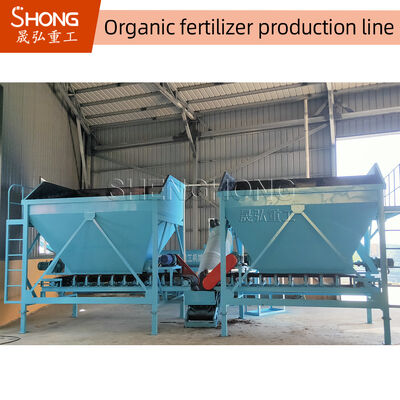 Automatic Organic Fertilizer Treatment Production Line Food Waste