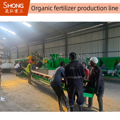 High Productivity Organic Waste Fertilizer Making Equipment Processing Plant
