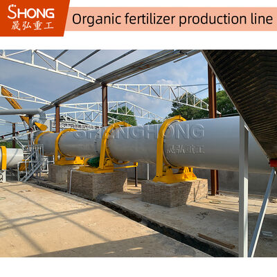 Sheep Manure Organic Fertilizer Production Line 8t/H Automatic Batching
