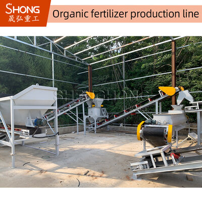 Chicken Manure IOrganic Fertilizer Production Line Plant