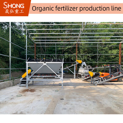Cow Dung Npk Organic Production Line Fertilizer Granules Equipment
