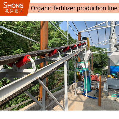 Organic Fertilizer Granulation Machine Production Line For Pig Sheep Horse Manure