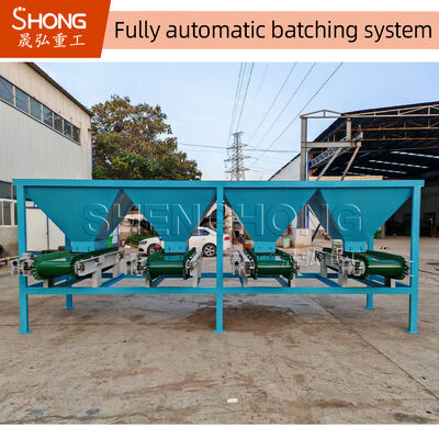 PLC Fully Automatic Batching System Stainless Steel 10 T/h