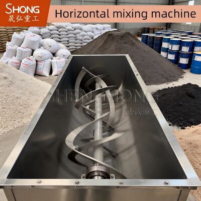 High Capacity Horizontal Mixer with Fast Mixing Speed and Reliable Performance for Fertilizer Production