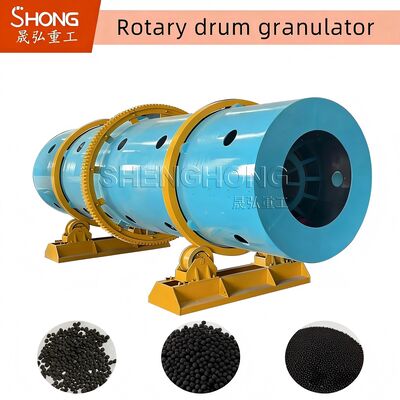 High Efficiency Energy Saving Rotary Drum Granulator for 2-5mm Fertilizer Production