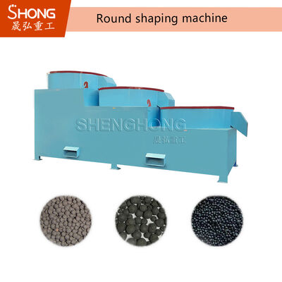 Cotton Dregs Fertilizer Granulator Machine with Ball Shape Granules 98% Pellet Rate and 1500mm Disc Dimension
