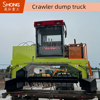 Carbon Steel Diesel Engine Compost Turner with Hydraulic Lifting for Efficient Fertilizer Production