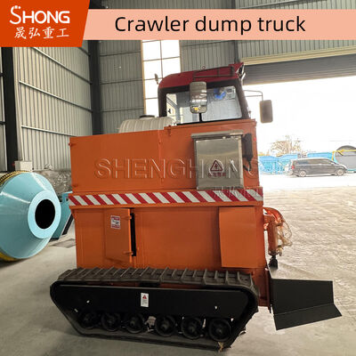 Adjustable Ground Clearance Hydraulic Fermentation Compost Equipment for High Efficiency Compost Turning