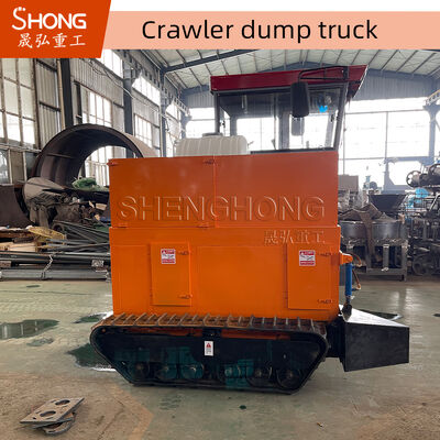 High Productivity Diesel Engine Crawler Turner Fermentation Compost Equipment for Organic Waste