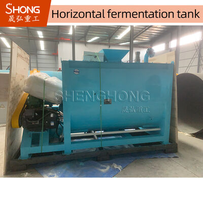 Organic Compost Fermentation Tank 3-5CBM Capacity 4710*1700*2500mm Dimensions for 8-10 Hours High-Temperature Fermentation