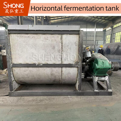 ISO SGS BV Certified 2 Cubic Meter Vertical Fermentation Tank for Organic Fertilizer Production