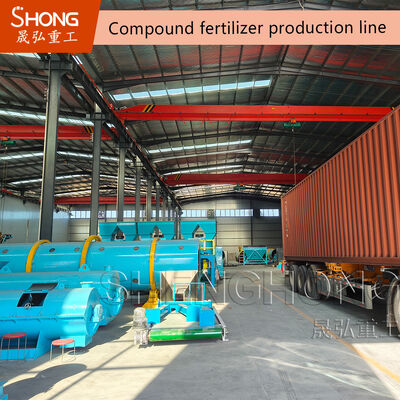 12t/h Capacity Fertilizer Granulator Machine for NPK Compound Fertilizer Production with Spherical 1-3mm Particles and Adjustable 20%-48% NPK Content