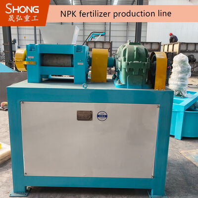 Double-Roller Granulation NPK Fertilizer Production Line with High Granulation Rate and Organic Matter ≥30%