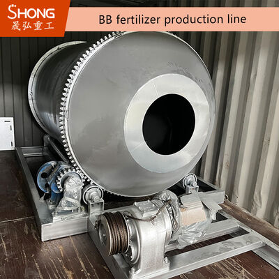 BB Fertilizer Production Line with 5-7 Tons Per Hour Capacity, PLC Centralized Control, and Customizable Fertilizer Blending Equipment