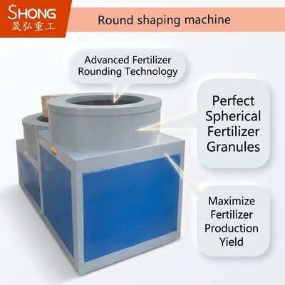 Fertilizer Granule Polishing and Rounding Machine for Perfect Spherical Shape, High Yield, and Continuous Operation