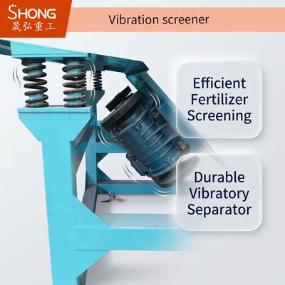 Vibratory Separator Machine with Adjustable Amplitude and Frequency, 12 Months Warranty, ISO9001 Certified for Efficient Fertilizer Screening