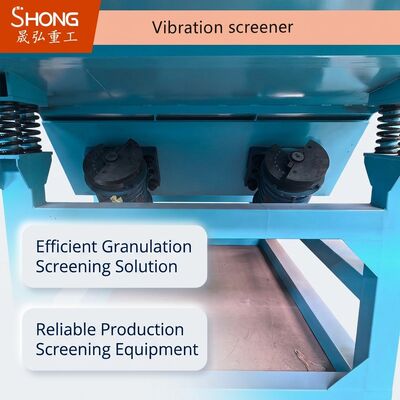 1000 Tph 380v Vibratory Screener for Organic Fertilizer Granulation and Screening