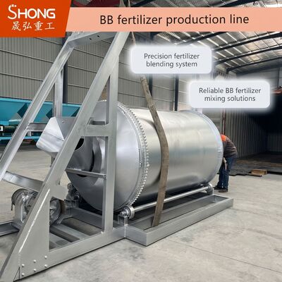 Customized BB Fertilizer Mixer with Automated Operation and High Throughput for BB Fertilizer Production Line