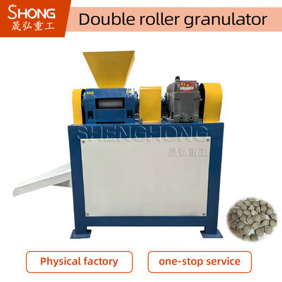 High Efficiency 18.5KW Motor Power Compound Fertilizer Granulator with 95% Granulation Rate and Customizable Color