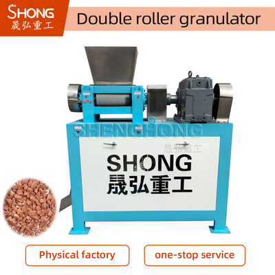 High Granulation Rate ≥95% Compound Fertilizer Granulator with Dry Granulation Technology and Customizable Granular Shape