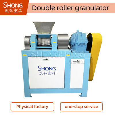 New 18.5KW Compound Fertilizer Granulator with 186*300mm Roller Size for Oblate Granules Production