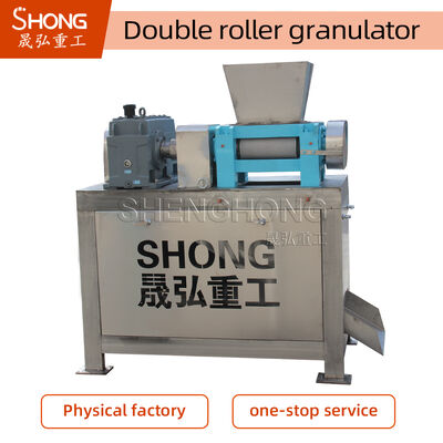 Customized Color 1.6m Rotor Diameter Compound Fertilizer Granulator Machine with Double Roller Technology