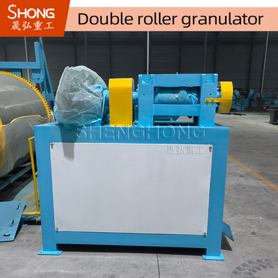 Carbon Steel 22KW Double Roller Granulator for High Granulation Rate Fertilizer Production