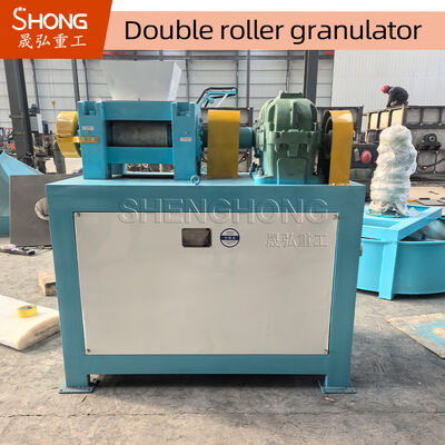 15kw Carbon Steel Double Roller Pressing Fertilizer Granulator with 1-4 t/h Capacity for Granulation Plant Machine