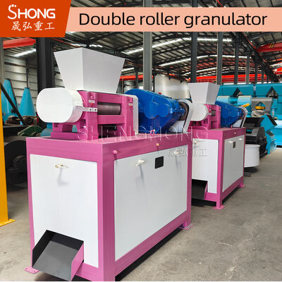 22kw Power Carbon Steel Double Roller Granulator for Dry-Free Compound Fertilizer Granulation