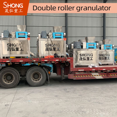 Carbon Steel Compound Fertilizer Granulator Machine with 1 ton Capacity and 15KW Power
