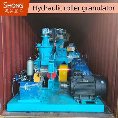 Hydraulic Roller Extrusion Granulator with Adjustable Speed and Dry Granulation Process for 2-10mm Pellets